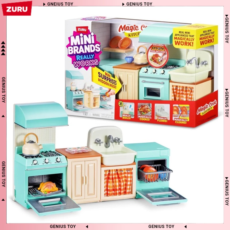 Kitchen Appliances Toys - Zuru Mini Brands Magic Cook Kitchen