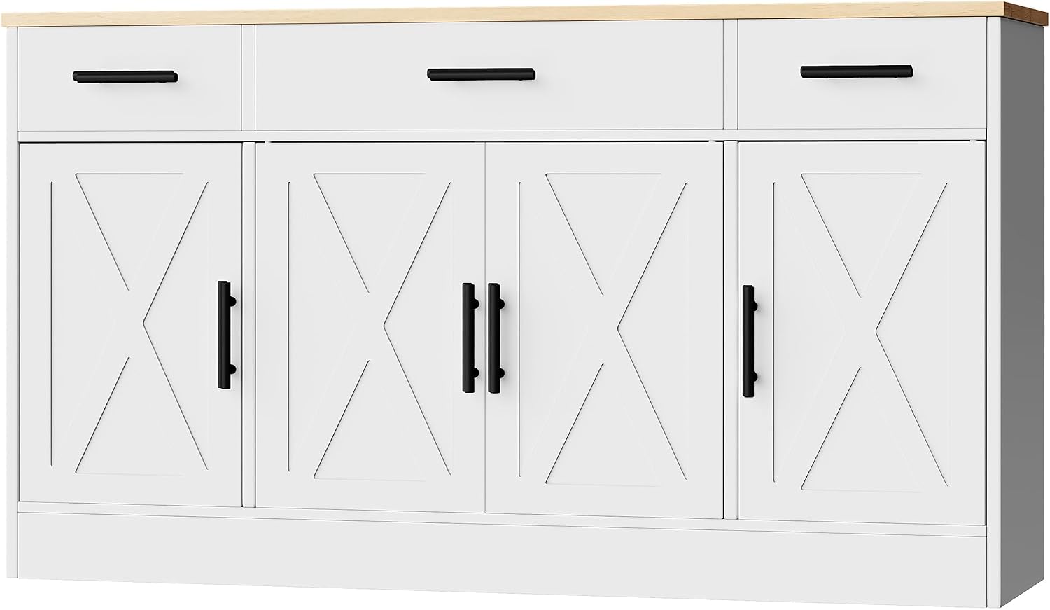 Kitchen Appliances Cabinet - Lemari Bufet Dengan Meja Penyimpanan, Rak