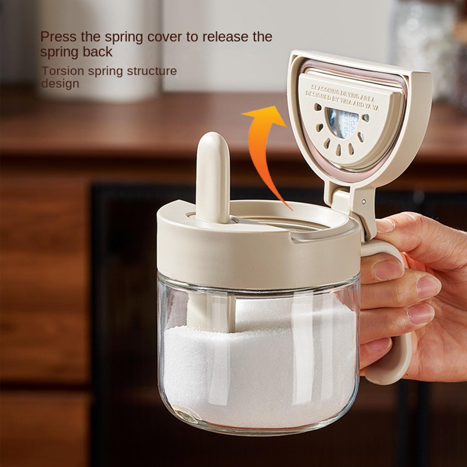 Kitchen Appliances Cabinet - Toples Bumbu Anti Bocor untuk Menyimpan