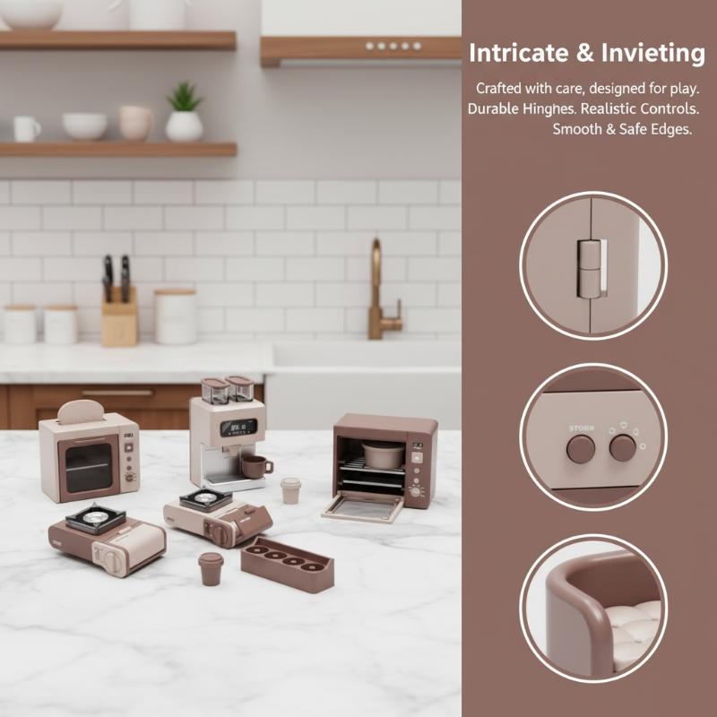 Oven Microwave Skala 1:12 untu - Kitchen Appliances Toys ulasan dan harga