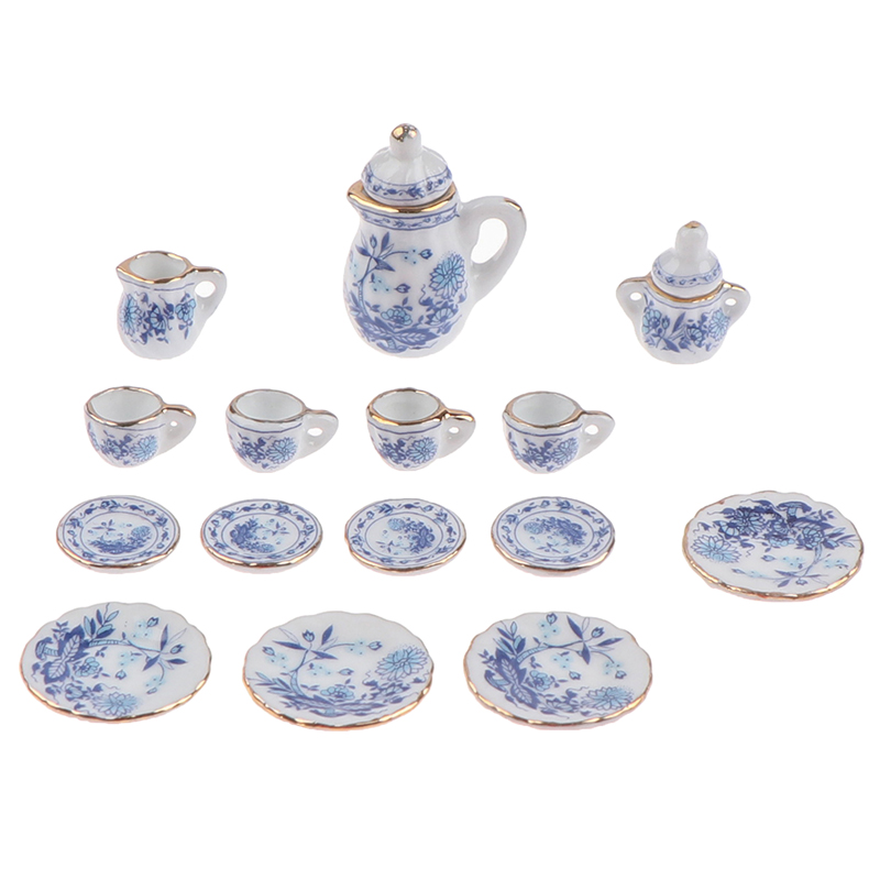 Miniatur 1:12, 15 buah Set can - Kitchen Appliances Toys ulasan dan harga
