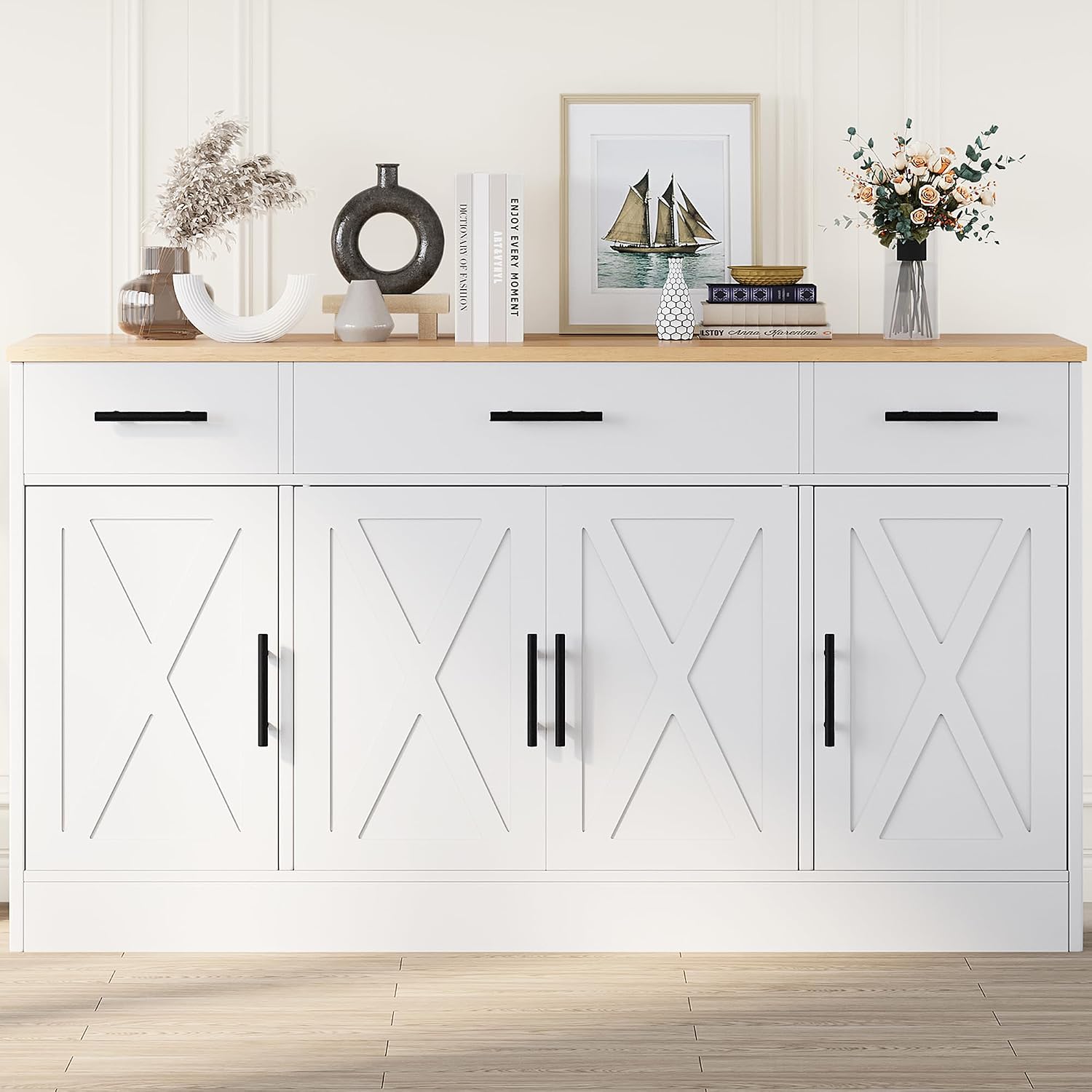Lemari Bufet Dengan Meja Penyi - Kitchen Appliances Cabinet ulasan dan harga