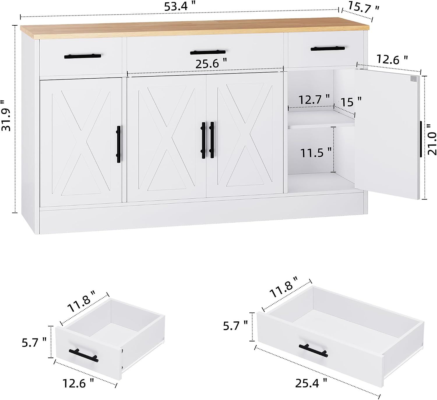 Lemari Bufet Dengan Meja Penyi - Kitchen Appliances Cabinet ulasan dan harga